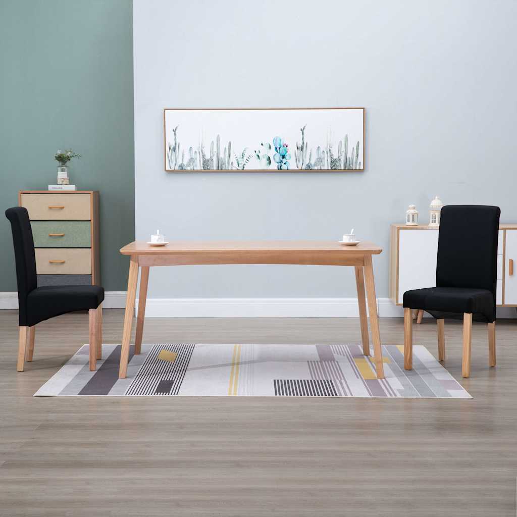vidaXL Dining Chairs Fabric