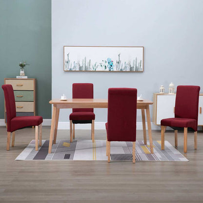 vidaXL Dining Chairs Fabric