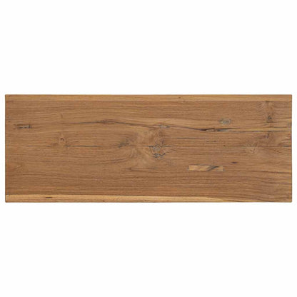 vidaXL Sideboard | Natural wood colour | Solid teak wood | 80x30x60 cm 5
