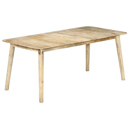 282720 vidaXL Dining Table 180x90x76 cm Solid Mango Wood 1