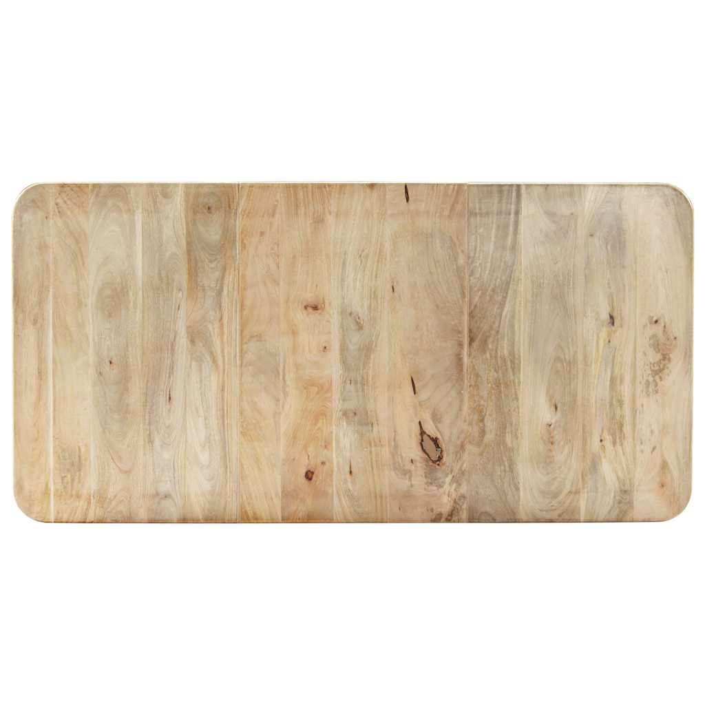 282720 vidaXL Dining Table 180x90x76 cm Solid Mango Wood 4
