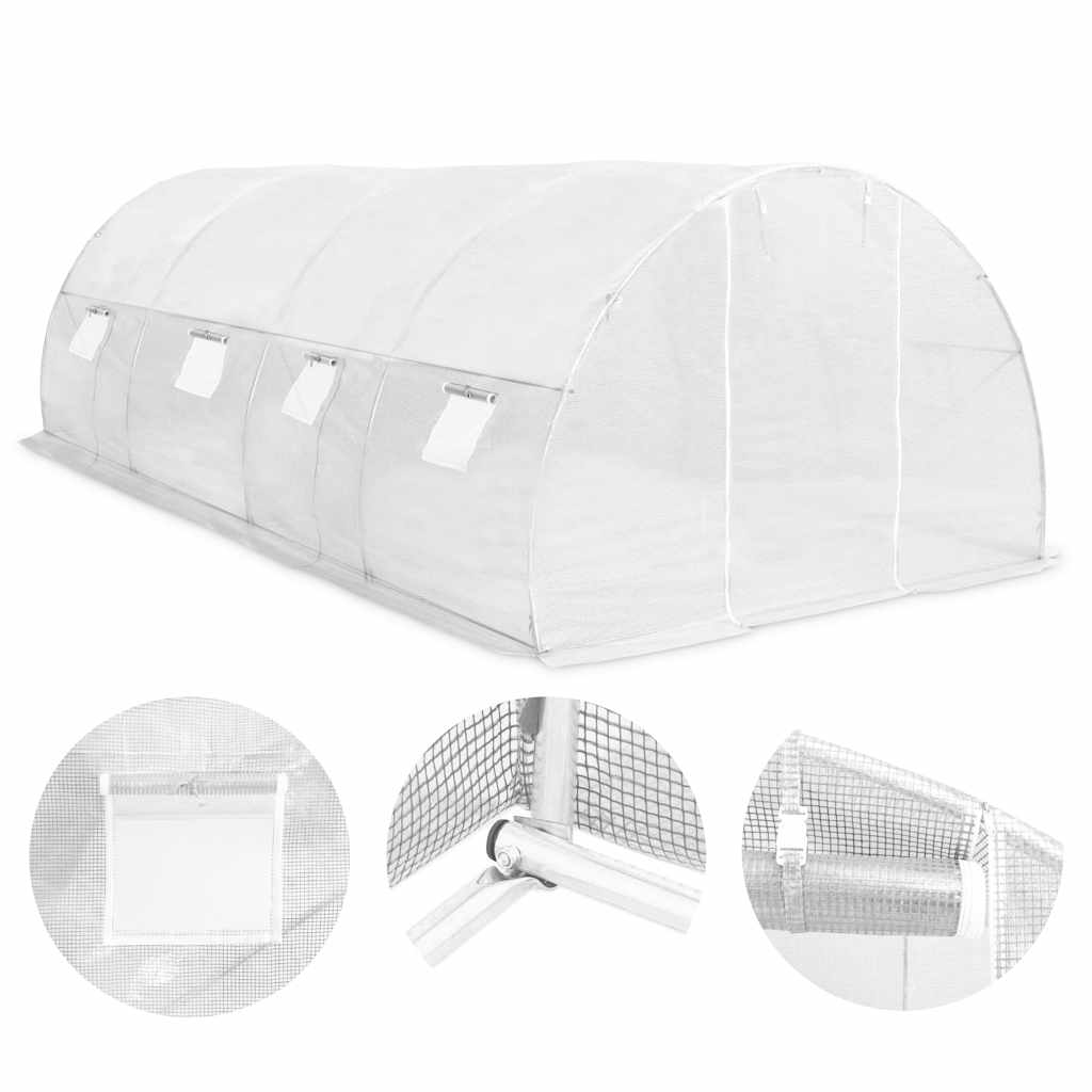 vidaXL Greenhouse 18m² 600x300x200 cm 6