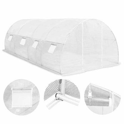 vidaXL Greenhouse 18m² 600x300x200 cm 6