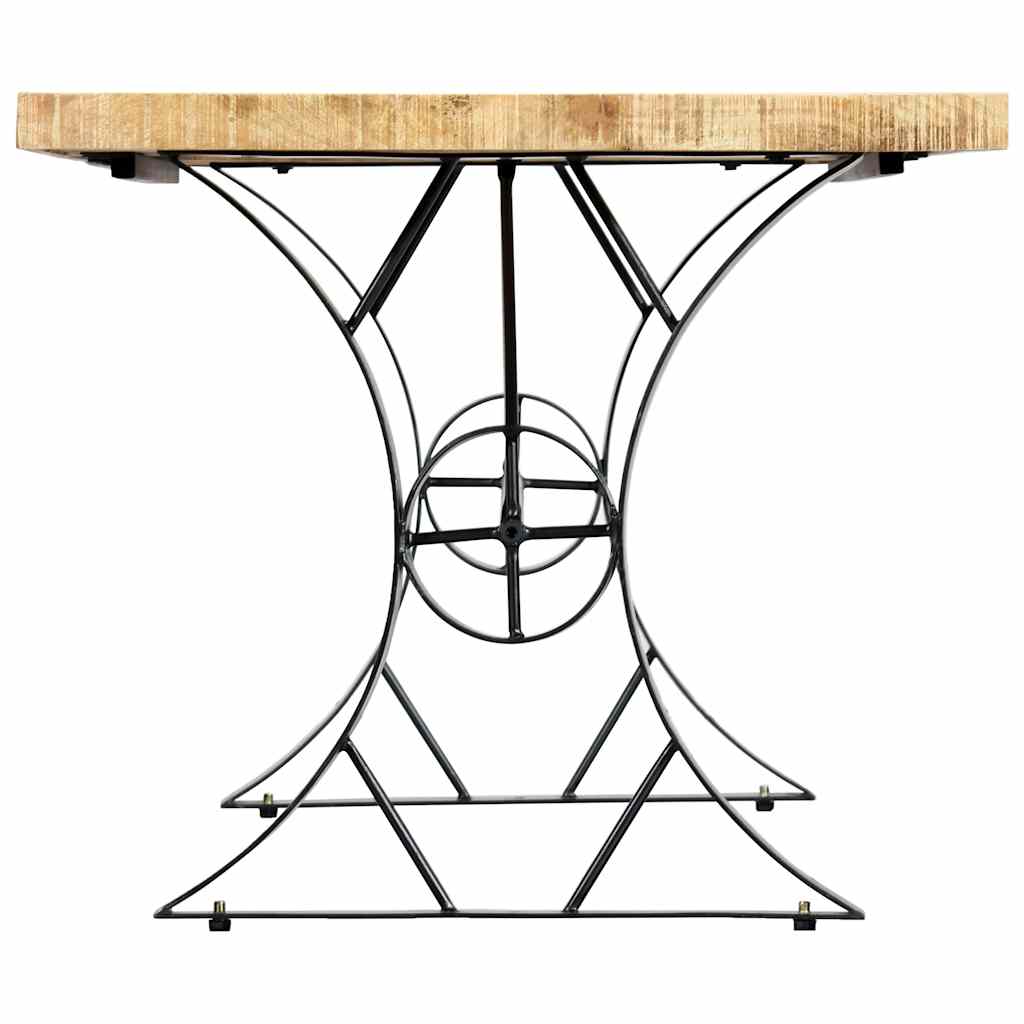 282766 vidaXL Dining Table 180x90x76 cm Solid Mango Wood 3