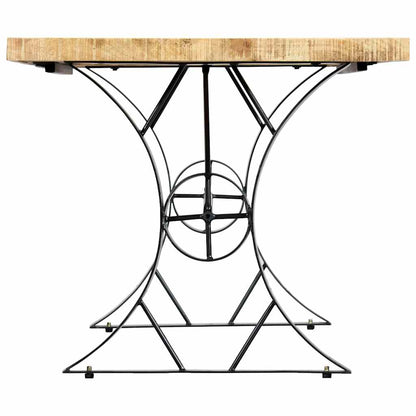 282766 vidaXL Dining Table 180x90x76 cm Solid Mango Wood 3