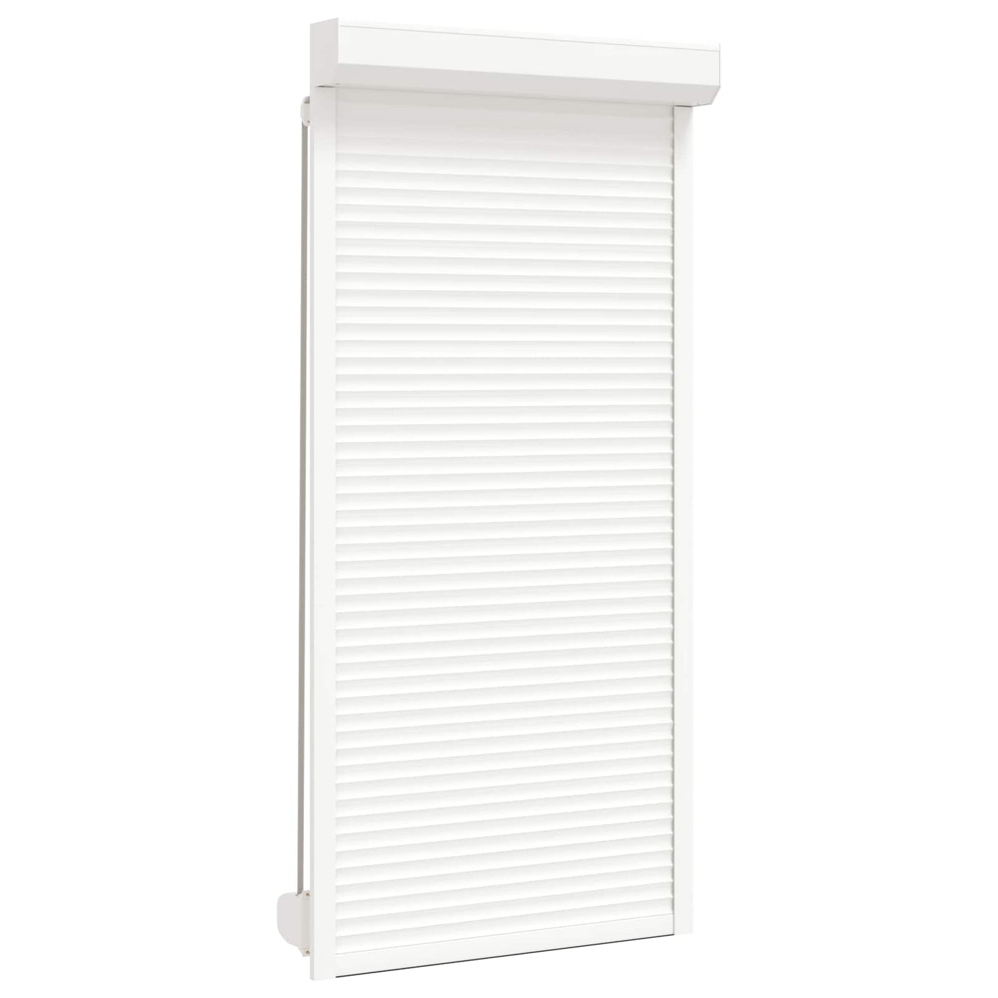 vidaXL Roller Shutter White 100 x 210 cm Aluminium and Polyurethane 2