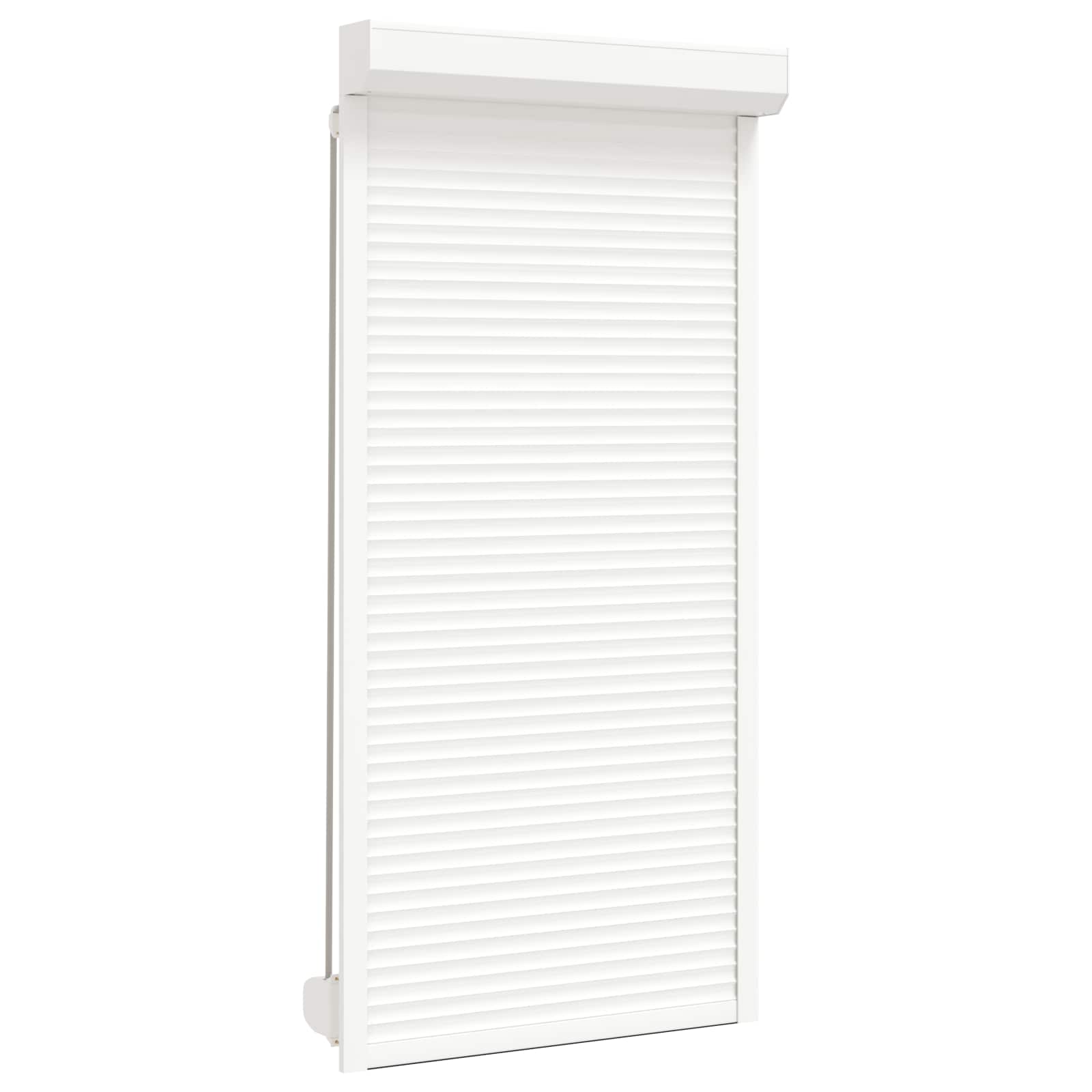 vidaXL Roller Shutter White 100 x 210 cm Aluminium and Polyurethane 2