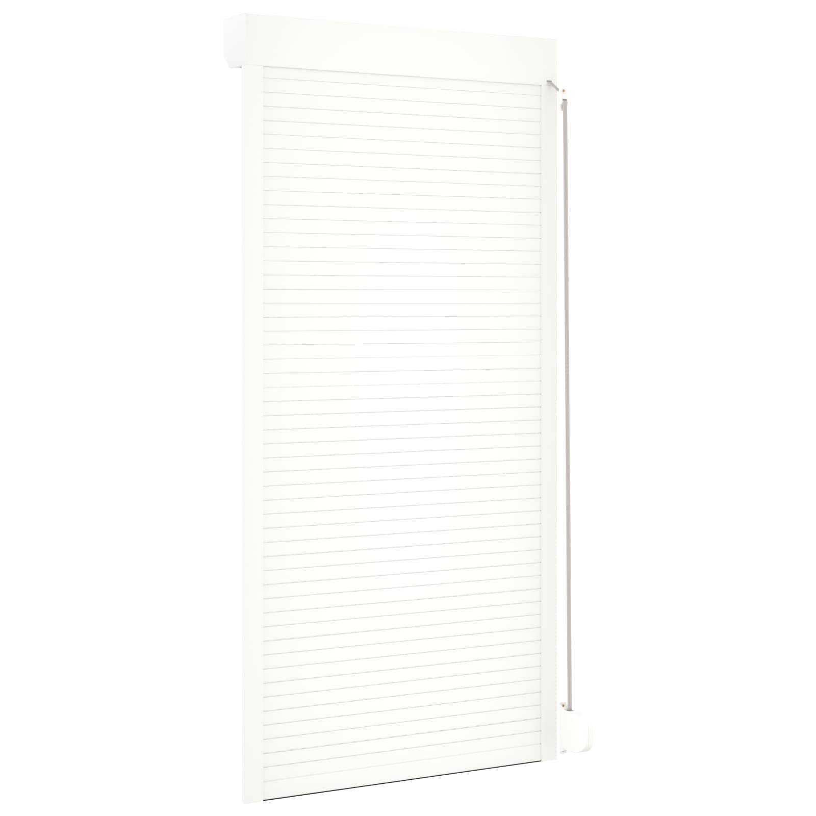 vidaXL Roller Shutter White 100 x 210 cm Aluminium and Polyurethane 6