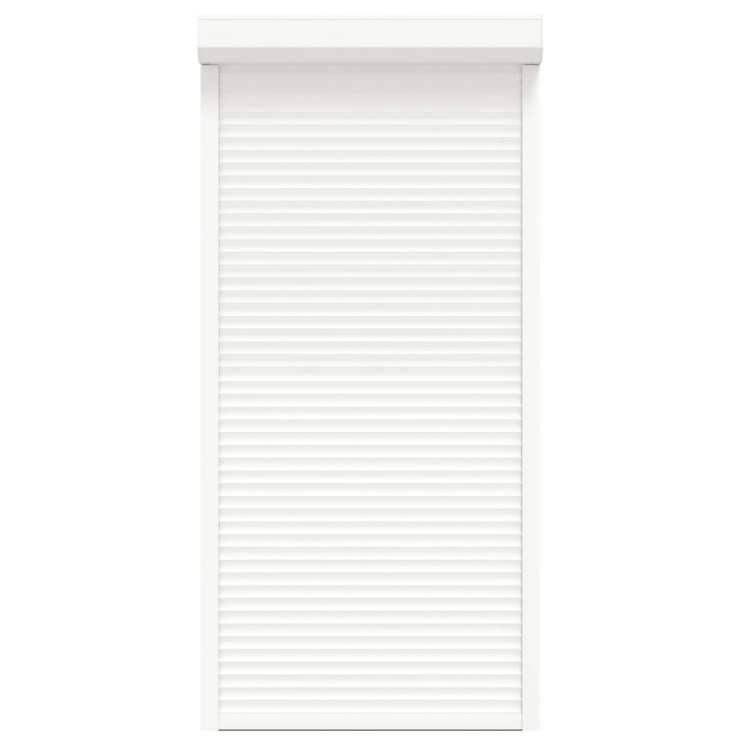 vidaXL Roller Shutter White 100 x 210 cm Aluminium and Polyurethane 4