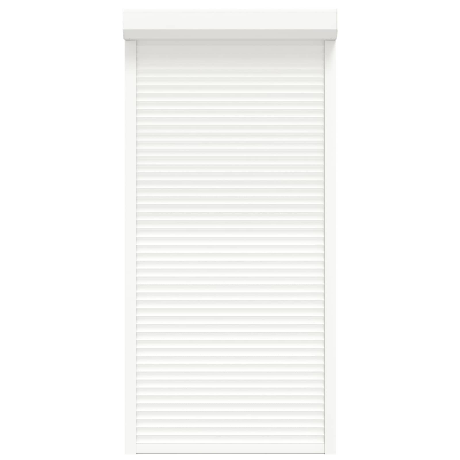 vidaXL Roller Shutter White 100 x 210 cm Aluminium and Polyurethane 4