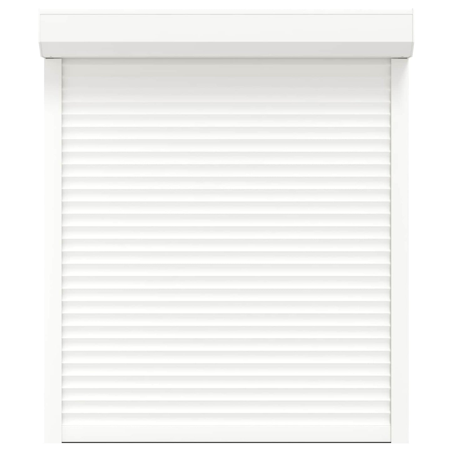 vidaXL Roller Shutter White 110 x 130 cm Aluminium and Polyurethane 4