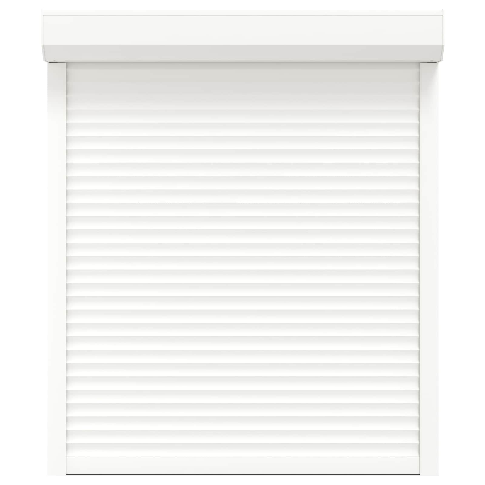 vidaXL Roller Shutter White 110 x 130 cm Aluminium and Polyurethane 4