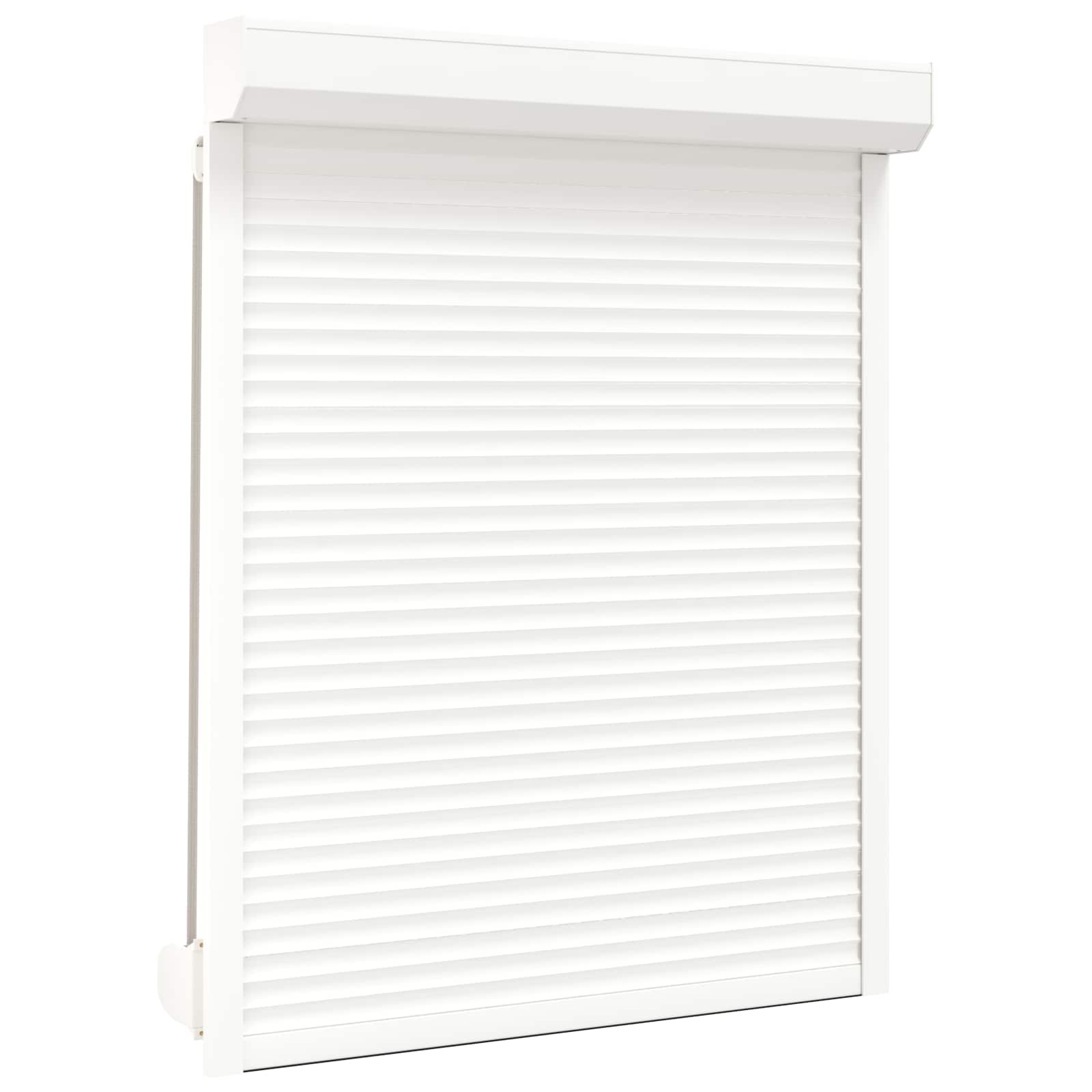 vidaXL Roller Shutter White 120 x 150 cm Aluminium and Polyurethane 2