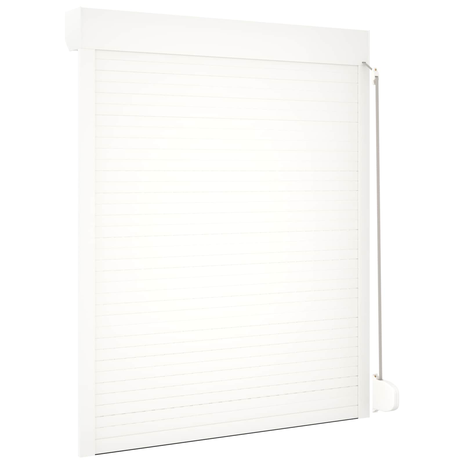 vidaXL Roller Shutter White 120 x 150 cm Aluminium and Polyurethane 6