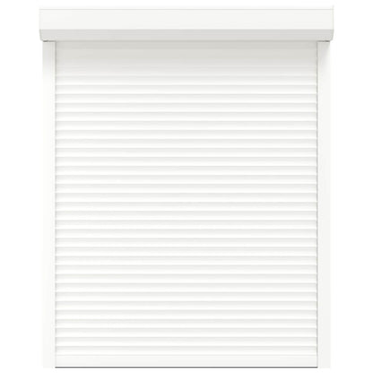 vidaXL Roller Shutter White 120 x 150 cm Aluminium and Polyurethane 4