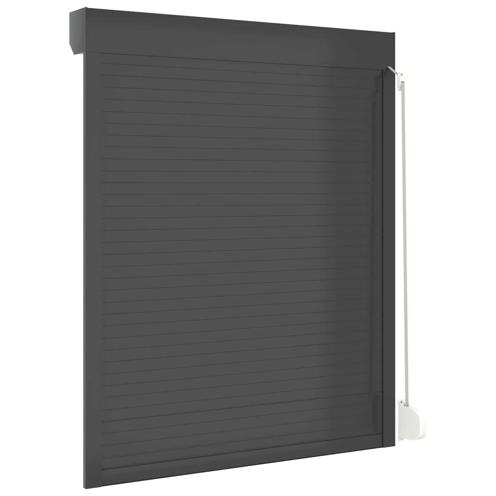 vidaXL Roller Shutter Manual Anthracite 120 x 150 cm 6