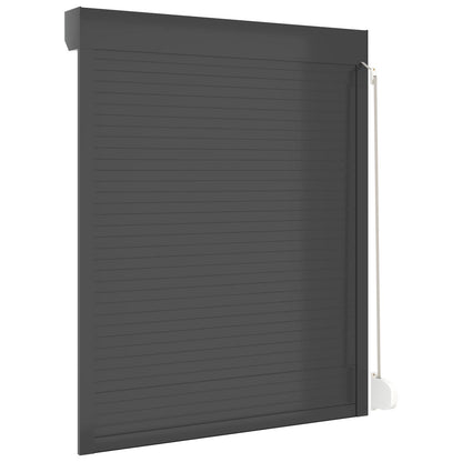 vidaXL Roller Shutter Manual Anthracite 120 x 150 cm 6