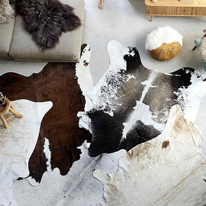 vidaXL Real Cowhide Rug
