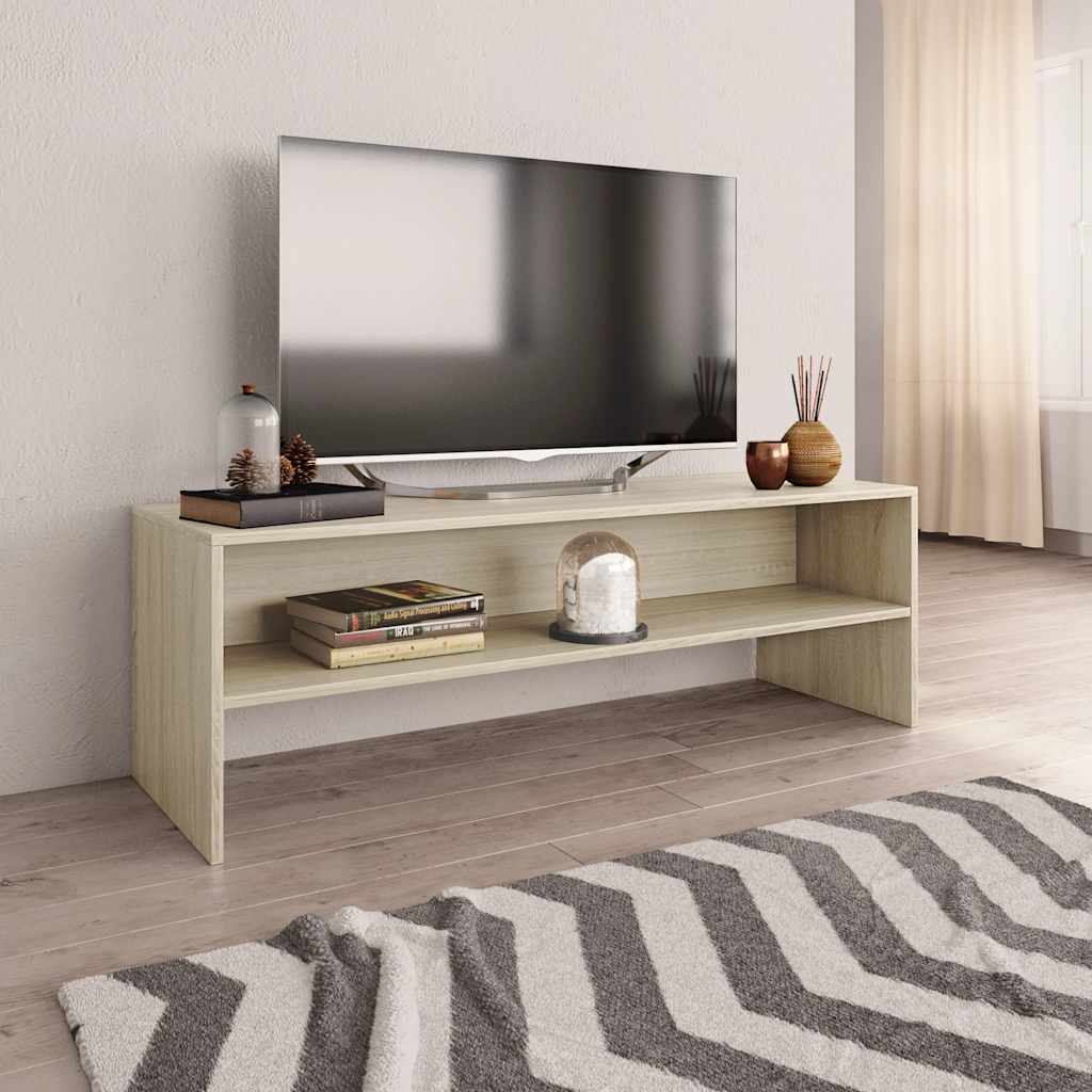 TV Cabinet 120x40x40 cm Engineered Wood Sonoma oak