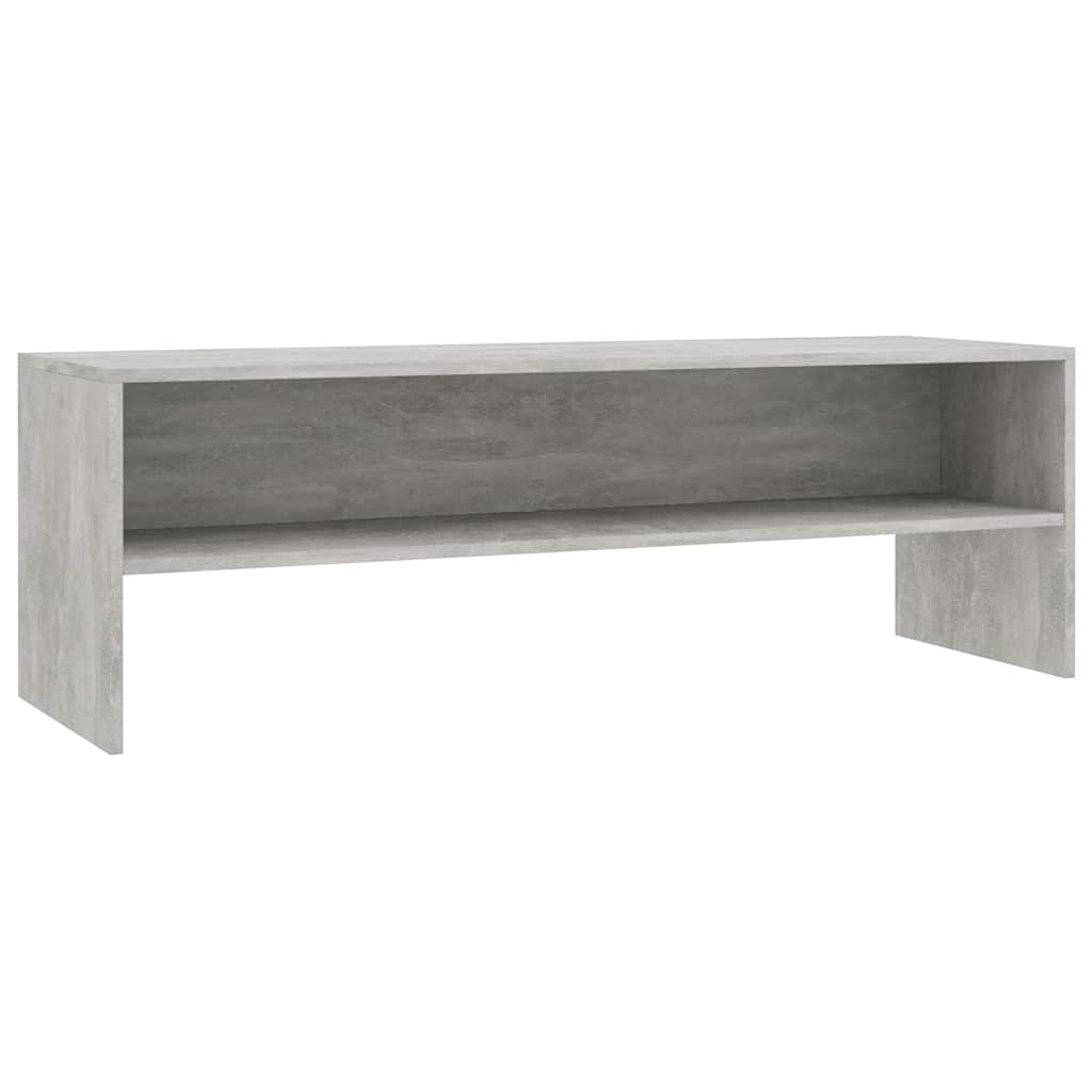 TV Cabinet 120x40x40 cm Engineered Wood Concrete grey