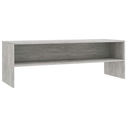 TV Cabinet 120x40x40 cm Engineered Wood Concrete grey