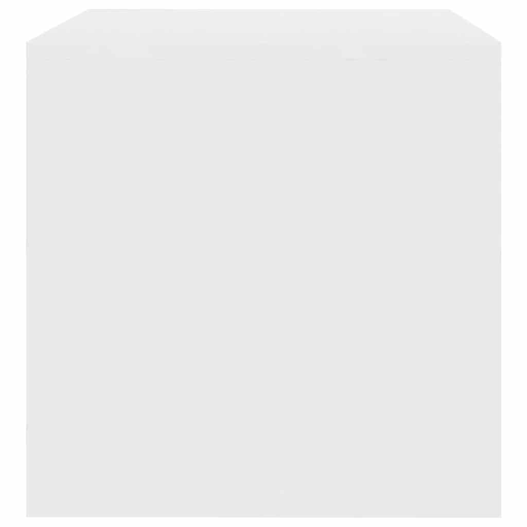 TV Cabinet 100x40x40 cm Engineered Wood White