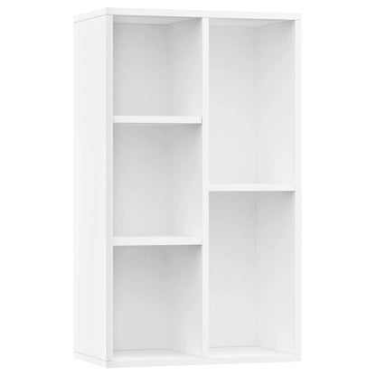 Book Cabinet/Sideboard 50x25x80 cm Engineered Wood White