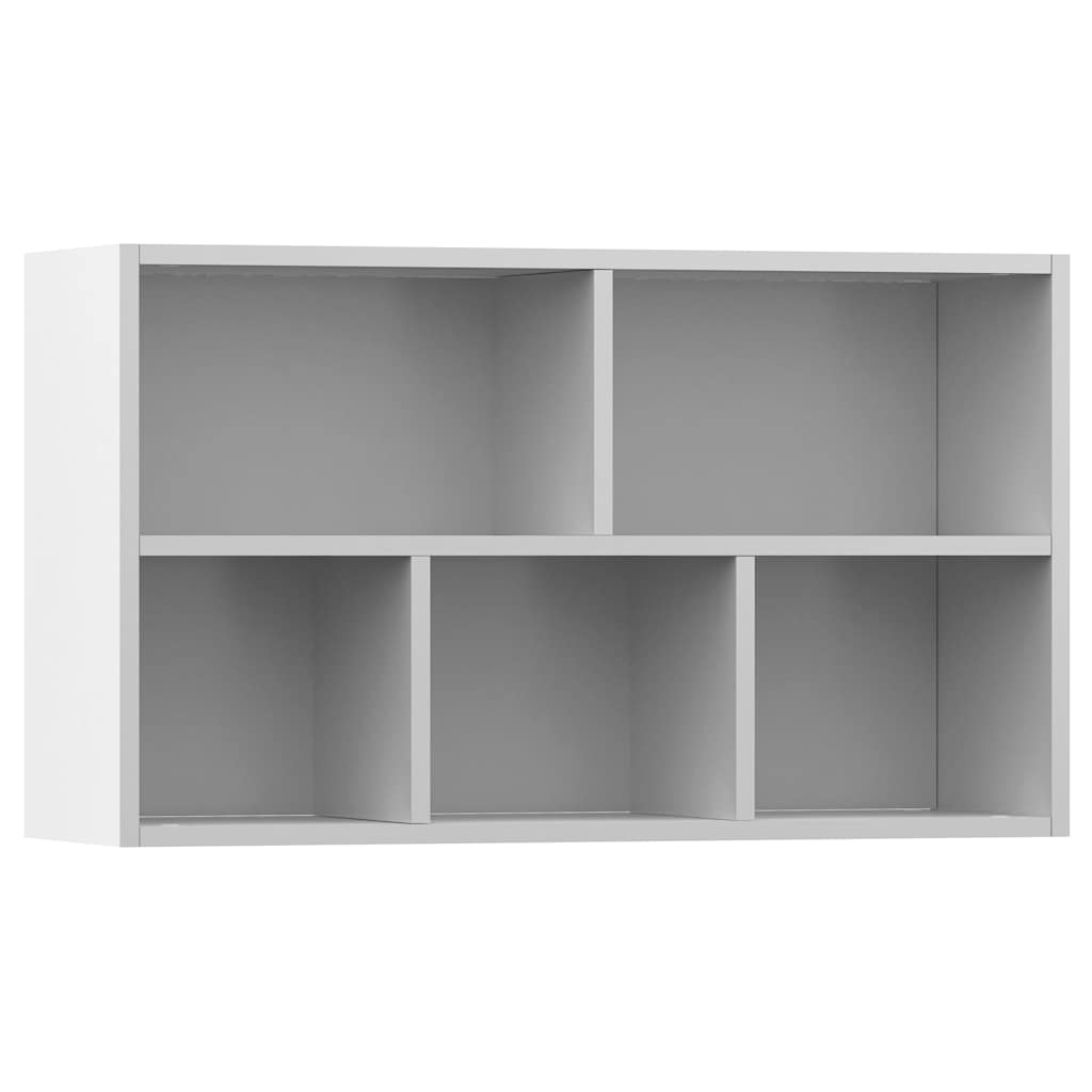 Book Cabinet/Sideboard 50x25x80 cm Engineered Wood White