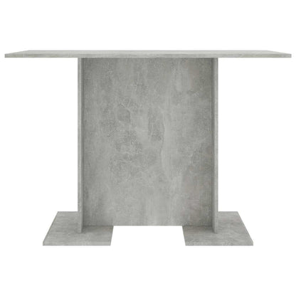 Dining Table 110x60x75 cm Engineered Wood Concrete grey
