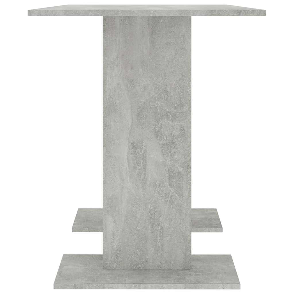 Dining Table 110x60x75 cm Engineered Wood Concrete grey
