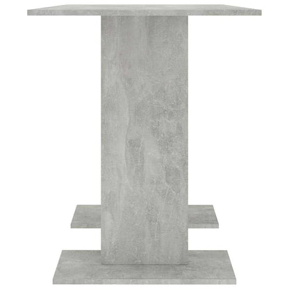 Dining Table 110x60x75 cm Engineered Wood Concrete grey
