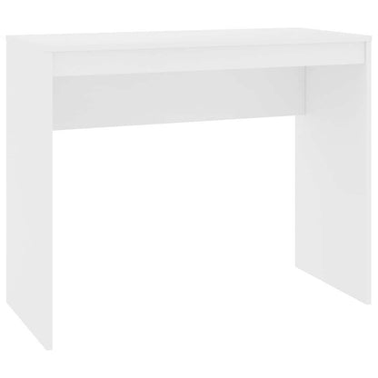 Desk 90x40x72 cm Engineered Wood White