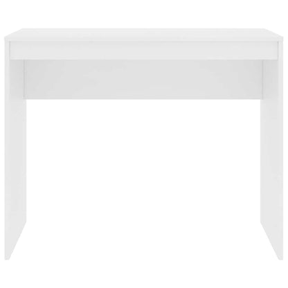 Desk 90x40x72 cm Engineered Wood White