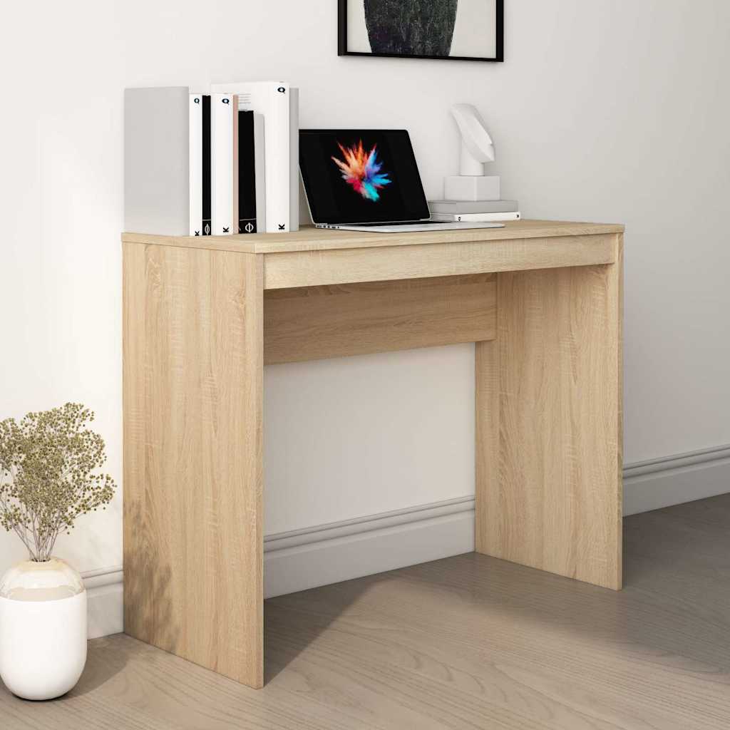 Desk 90x40x72 cm Engineered Wood Sonoma oak