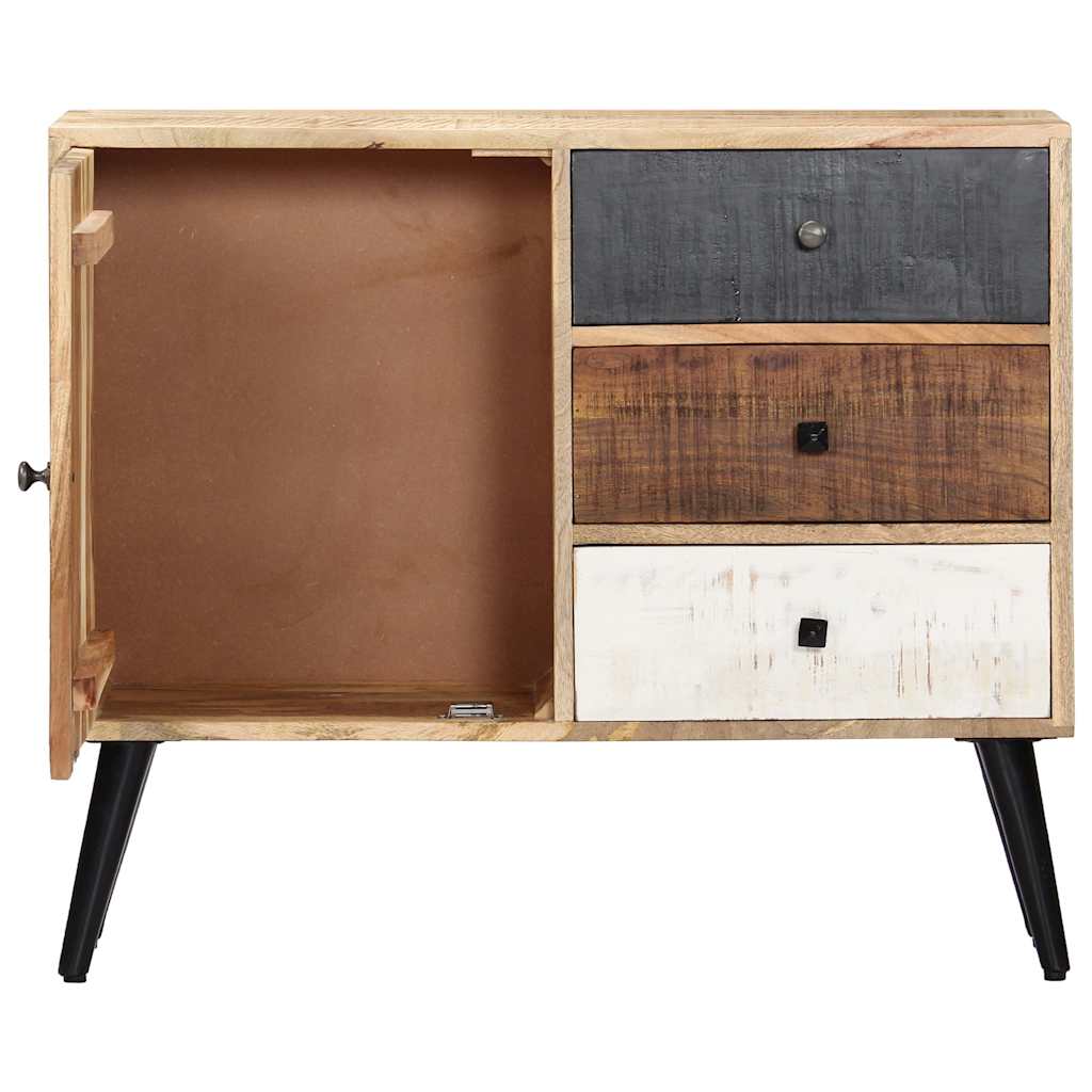 vidaXL Sideboard 88x30x73 cm Solid Mango Wood 3