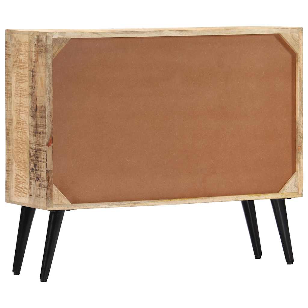 vidaXL Sideboard 88x30x73 cm Solid Mango Wood 5