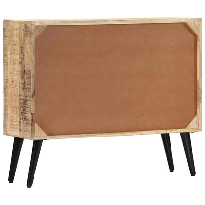 vidaXL Sideboard 88x30x73 cm Solid Mango Wood 5