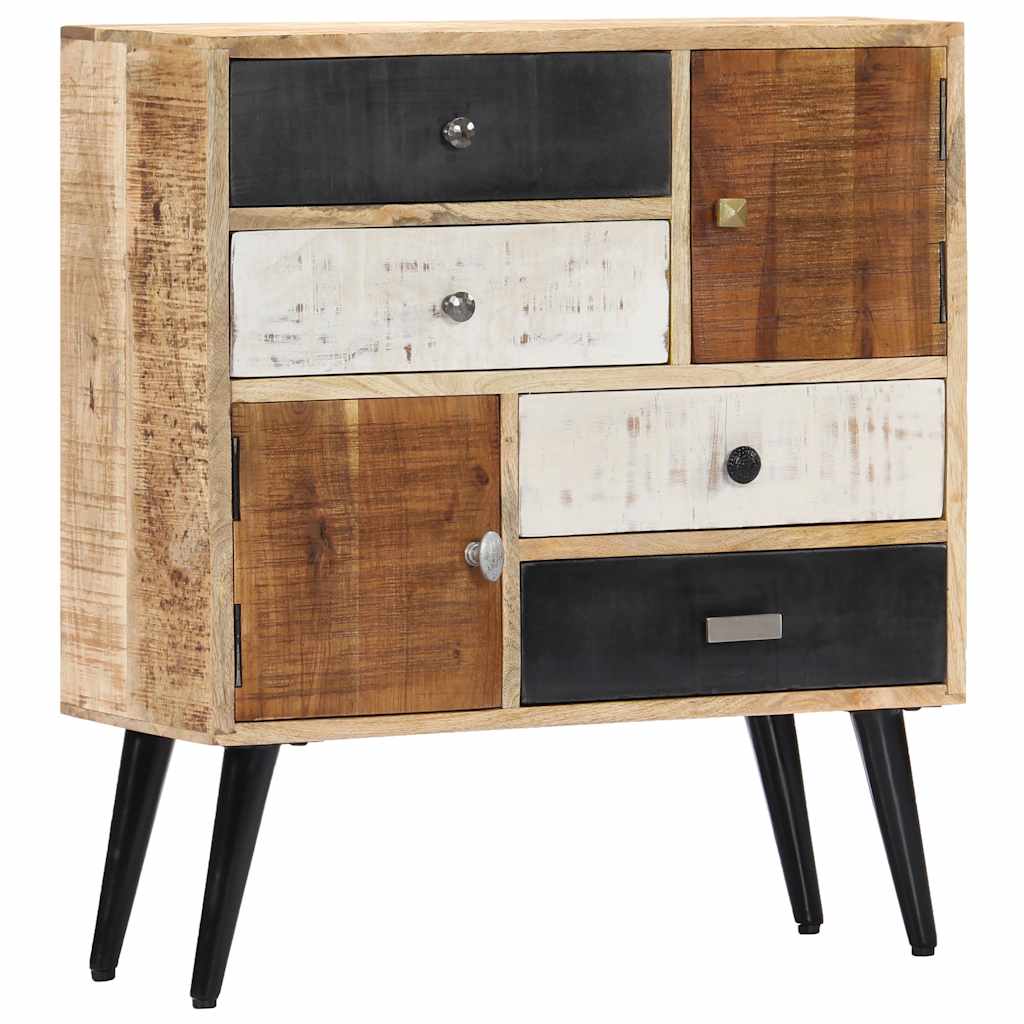 282879 vidaXL Sideboard 70x30x78 cm Solid Mango Wood 1