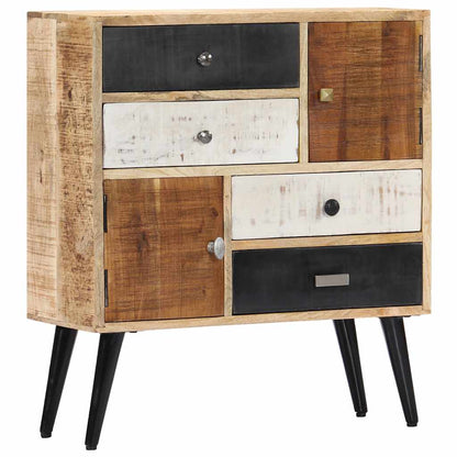 282879 vidaXL Sideboard 70x30x78 cm Solid Mango Wood 1
