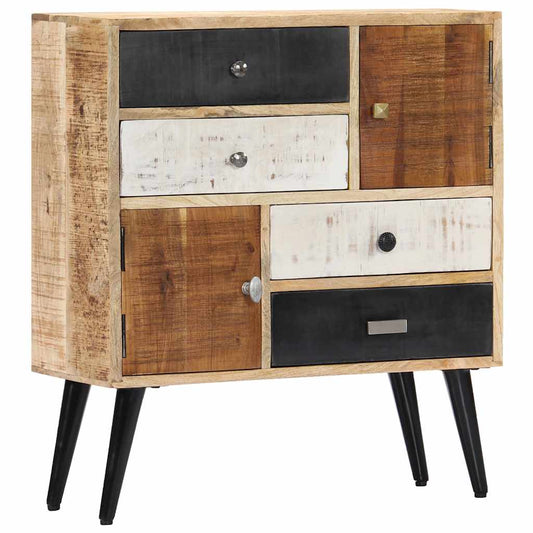 282879 vidaXL Sideboard 70x30x78 cm Solid Mango Wood 1