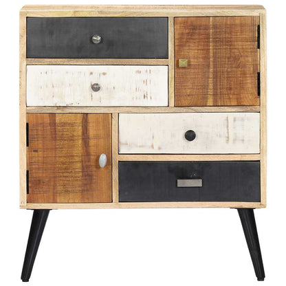 282879 vidaXL Sideboard 70x30x78 cm Solid Mango Wood 2