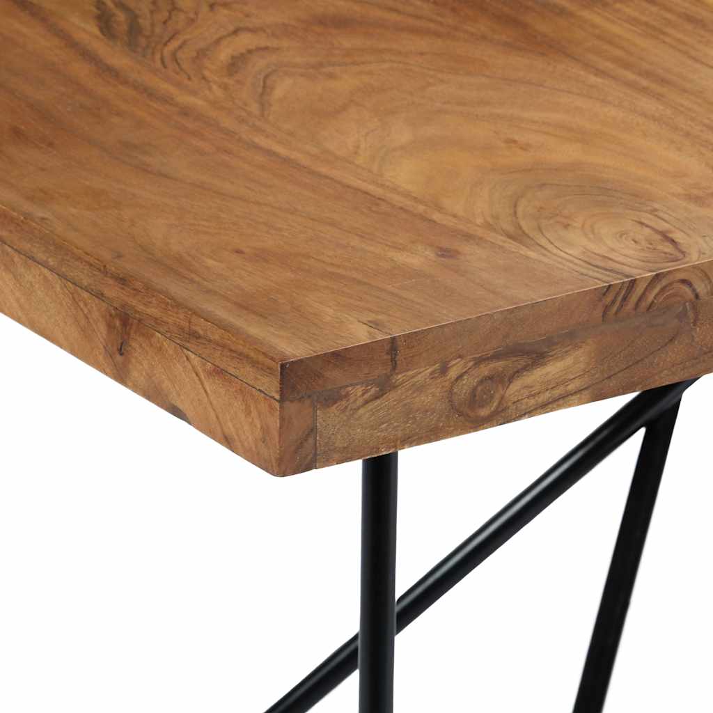 282881 vidaXL Dining Table 180x90x76 cm Solid Acacia Wood 4