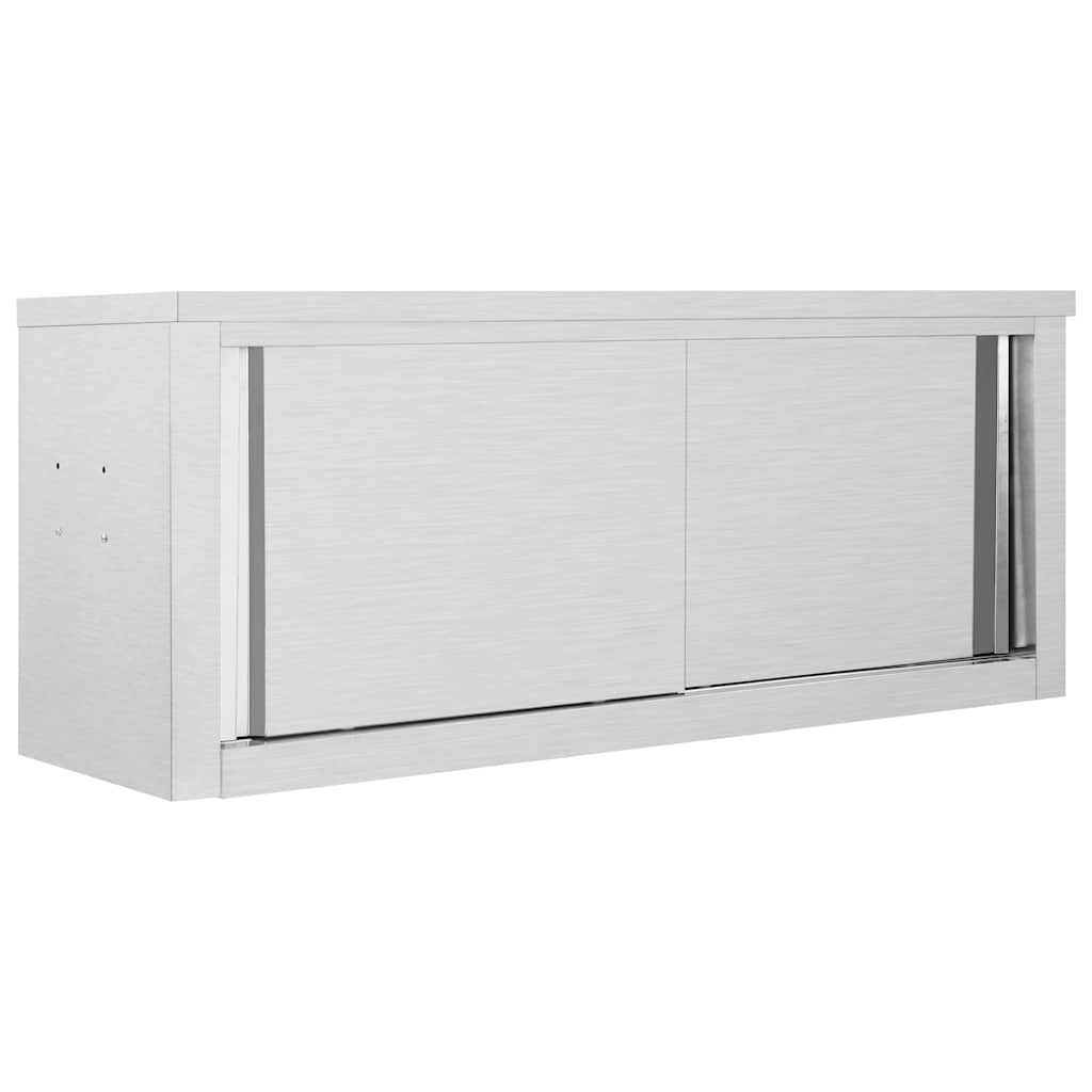 Kitchen Wall Cabinet with Sliding Doors 120 x 40 x 50 cm