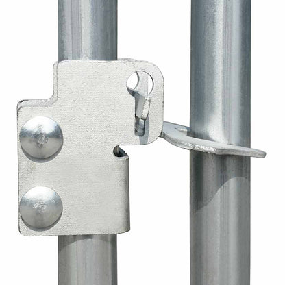 vidaXL Outdoor Chicken Cage 2.75x6x1.92 m Galvanised Steel 5