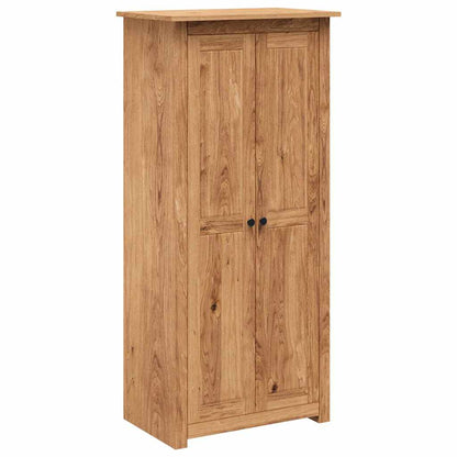 vidaXL Wardrobe 80x50x171.5 cm Solid Pine Panama Range 2