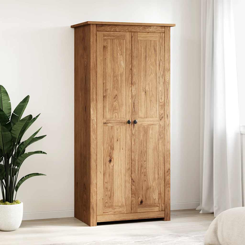 vidaXL Wardrobe 80x50x171.5 cm Solid Pine Panama Range 1