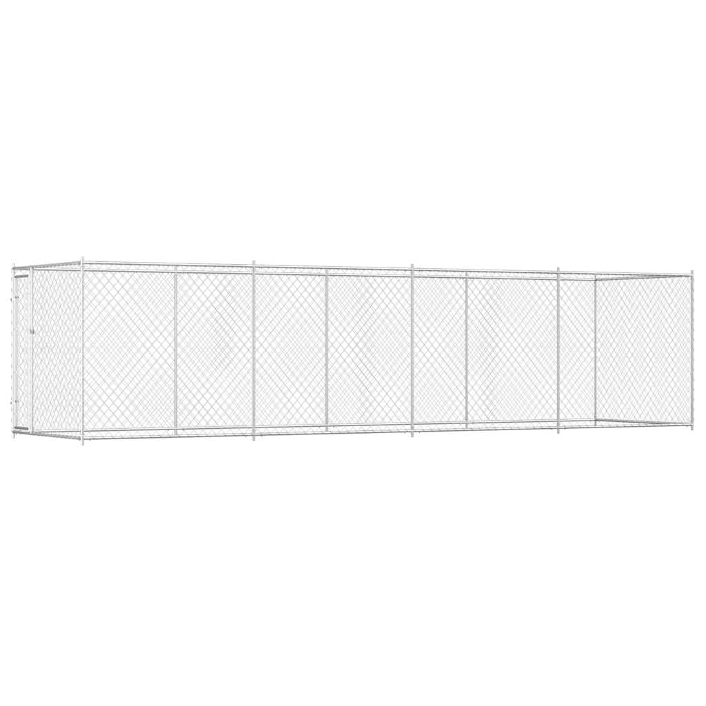 145030 vidaXL Outdoor Dog Kennel 760x192x185 cm 2