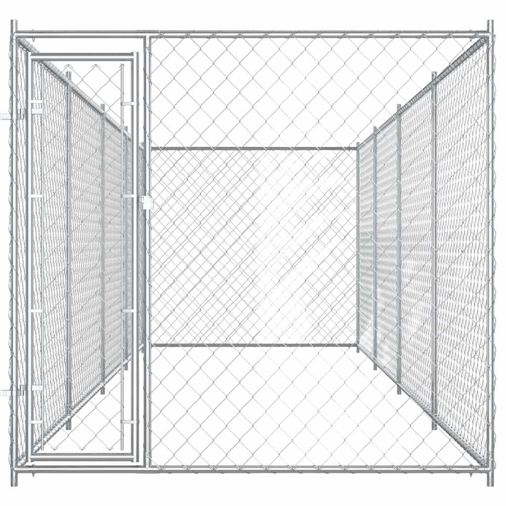 145030 vidaXL Outdoor Dog Kennel 760x192x185 cm 5