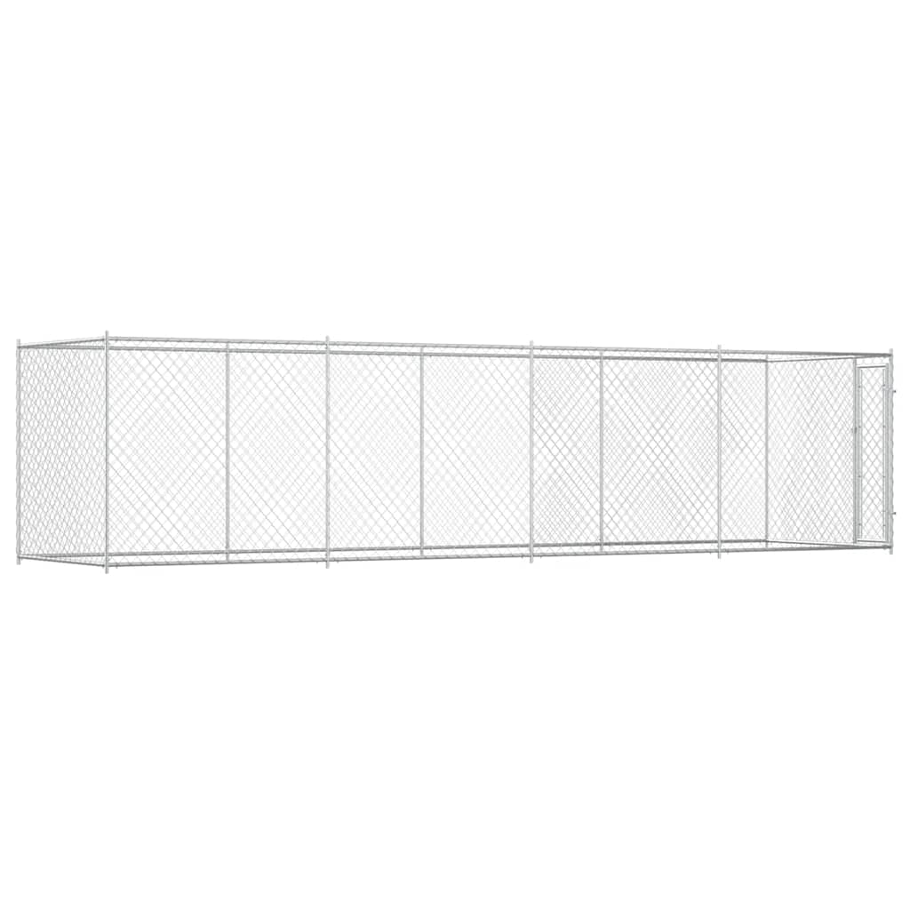 145030 vidaXL Outdoor Dog Kennel 760x192x185 cm 4