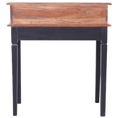283910 vidaXL Writing Desk with Drawers 90x50x101 cm Solid Mahogany Wood 4